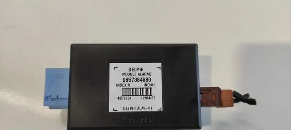 Citroen C6 Alarm control unit/module 9657384680 4957001