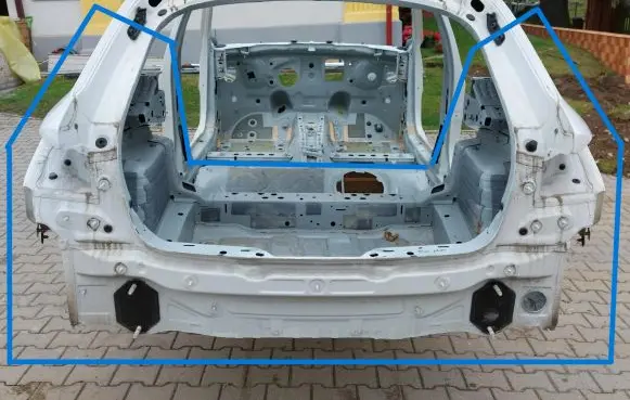 BMW 1 F40 Rear bodywork F40CATY75587858