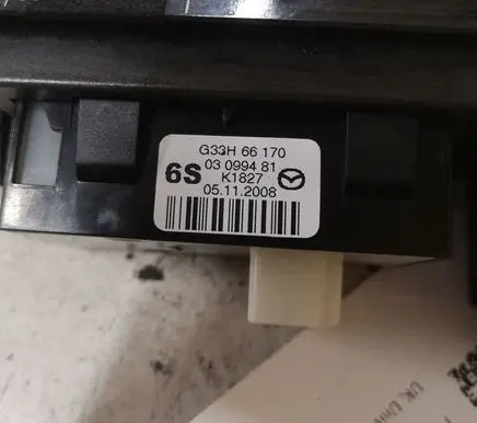 Mazda 6 Parking (PDC) sensor switch G33H66170 K1827