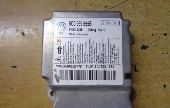 Skoda Yeti (5L) Airbag control unit/module 5C0959655B