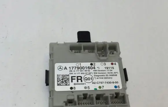 Mercedes-Benz B W247 Door control unit/module A1779001604