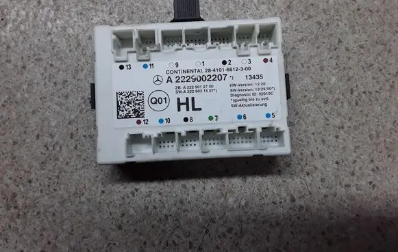 Mercedes-Benz S W222 Door control unit/module A2229002207