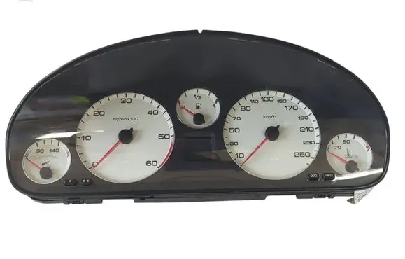 Peugeot 607 Speedometer (instrument cluster) 110008883004 9639118780 0227600381