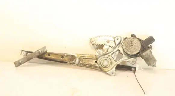 Rear window lifting mechanism without motor