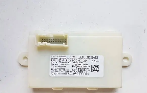 Mercedes-Benz GLA W156 X156 Keyless (KESSY) go control unit/module A2129009729