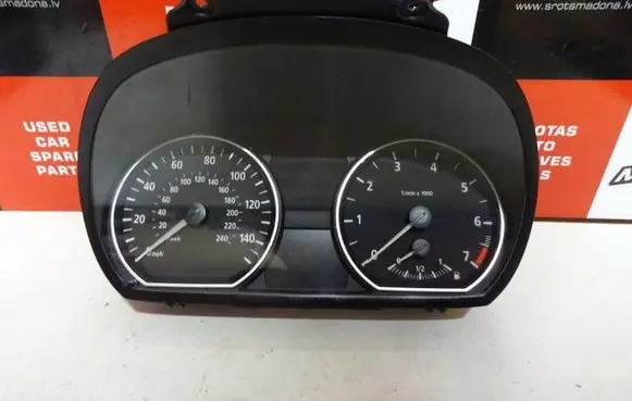 BMW 1 E81 E87 Speedometer (instrument cluster) 1024962 102496251