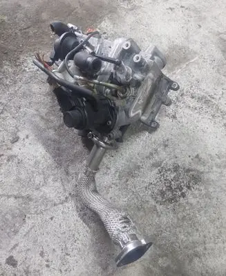 Audi A6 S6 C6 4F EGR valve cooler 059131515ET 05100150Q00