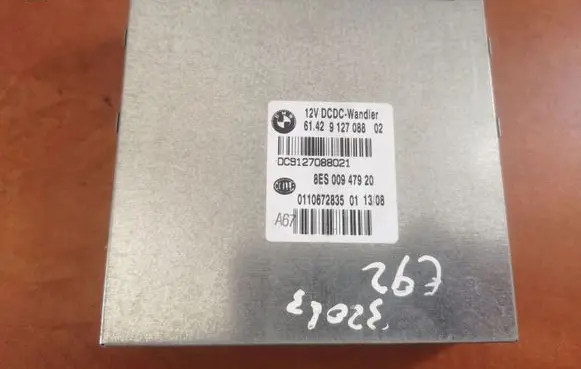 BMW 3 E92 E93 Voltage converter inverter 9127088