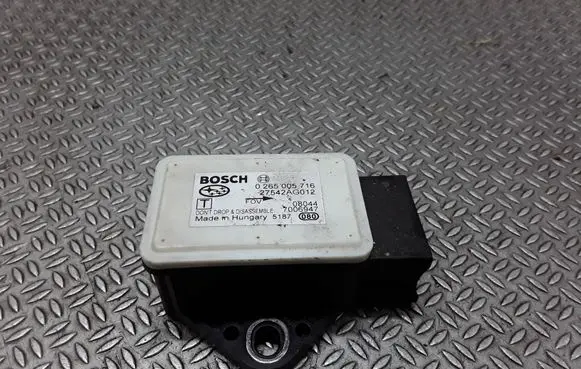 ESP acceleration yaw rate sensor
