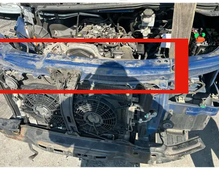 Hyundai Solati H350 Engine bonnet/hood lock trim molding 