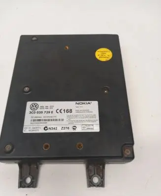 Volkswagen PASSAT B6 Bluetooth control unit module 3C0035729E 001043E8177E 661AAHT1