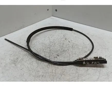 Volkswagen PASSAT B6 Engine bonnet/hood lock release cable 3C1823535
