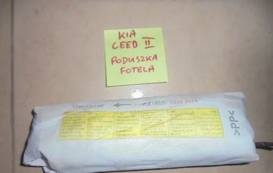 KIA Ceed Seat airbag
