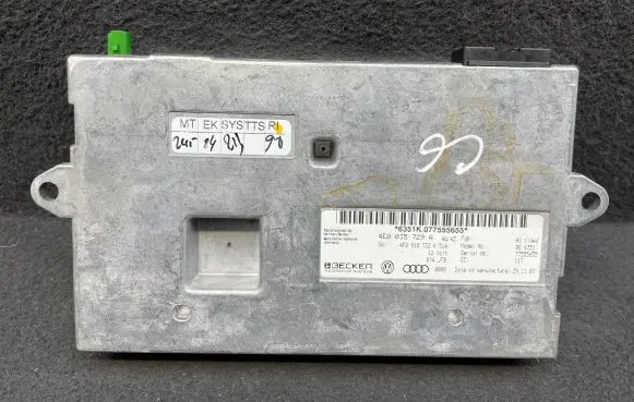 Audi A6 S6 C6 4F MMI control unit 4F0910732K 4E0035729A