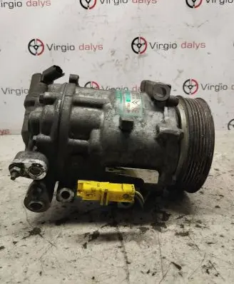 Peugeot 407 Air conditioning (A/C) compressor (pump) 9656574080 SD7C16 05272506561