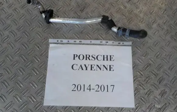 Porsche Cayenne (92A) Engine coolant pipe/hose 7P0819911E