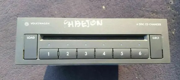 Volkswagen Phaeton CD/DVD changer 3D0035110B