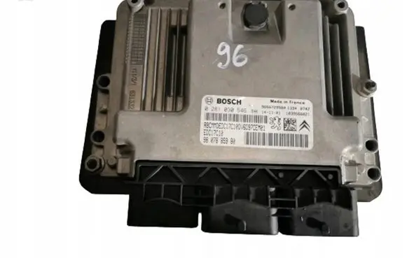 Citroen Berlingo Engine ECU kit and lock set 0281030546-
