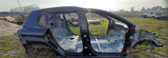 Peugeot 407 Front side member LAK.KTV