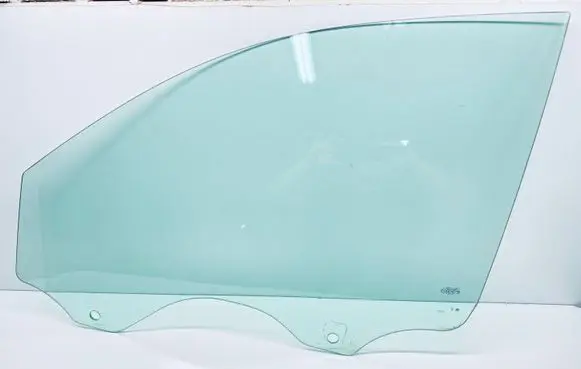 Volkswagen Touareg I Front door window glass four-door 7L0845201F