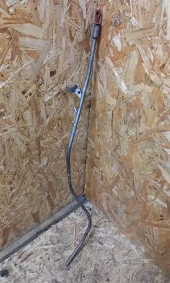 Oil level dip stick