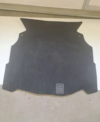 Mercedes-Benz C W203 Rear floor carpet liner A2036804842 00009D60 2036804642