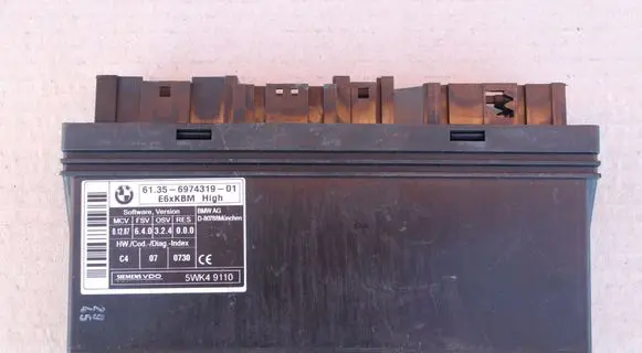 BMW 5 E60 E61 Comfort/convenience module 6974319