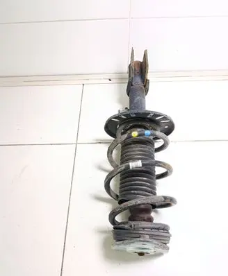 Front shock absorber with coil spring