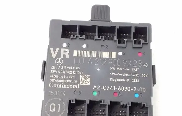 Mercedes-Benz SLK R172 Door control unit/module A2129009328