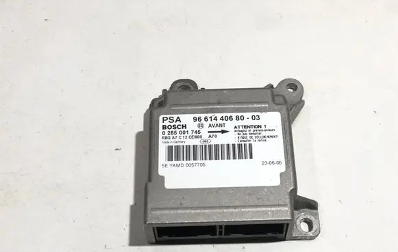 Peugeot 207 Airbag control unit/module 9661440680