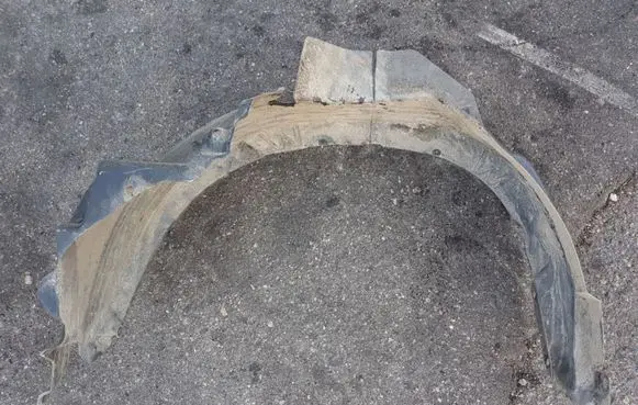 Hyundai Tucson LM Front wheel arch liner splash guards