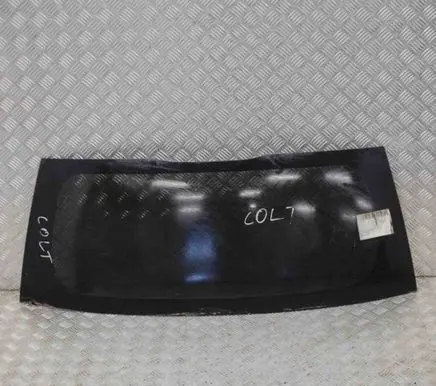 Mitsubishi Colt Rear windscreen/windshield window 43R008600