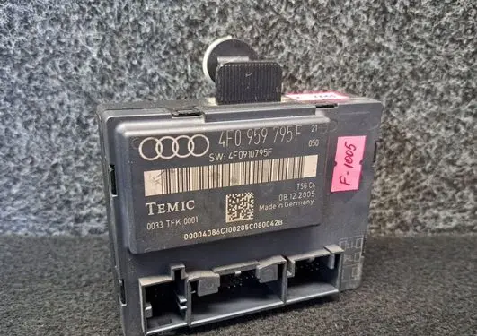 Audi A6 S6 C6 4F Door control unit/module 4F0959795F 4F0910795F