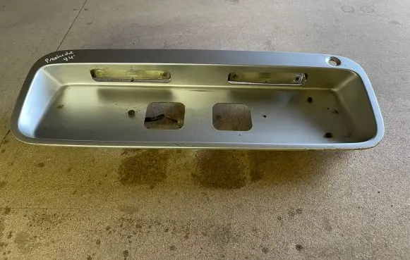 Honda Prelude Trunk door license plate light bar 0158078