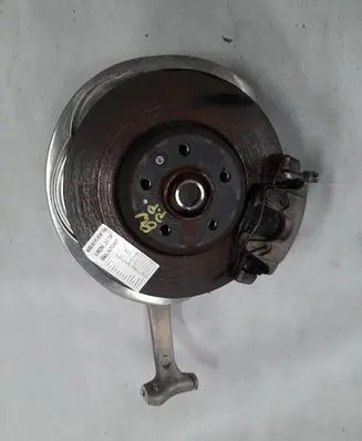 Front wheel hub spindle knuckle