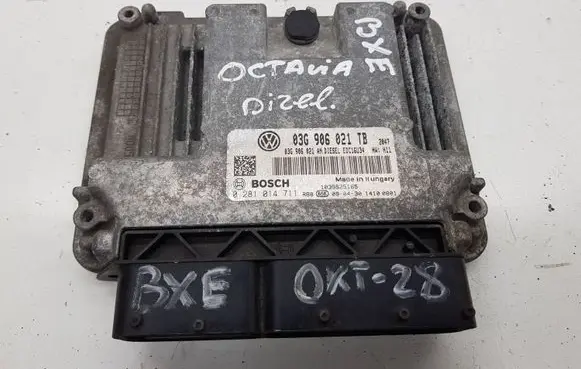 Skoda Octavia Mk2 (1Z) Engine control unit/module 03G906021AN 0281014711 03G906021TB