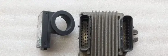 Opel Astra G Engine ECU kit and lock set 16228919 90560475