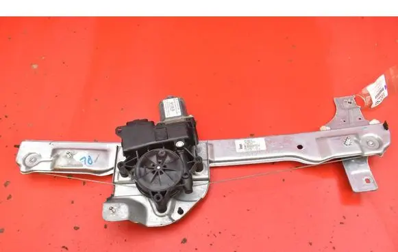 Peugeot 208 I Front door window regulator with motor 9806088180
