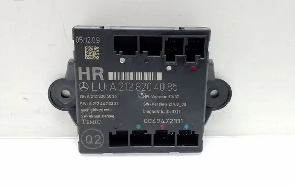 Mercedes-Benz C W204 Door control unit/module A2128204085 A2124423332