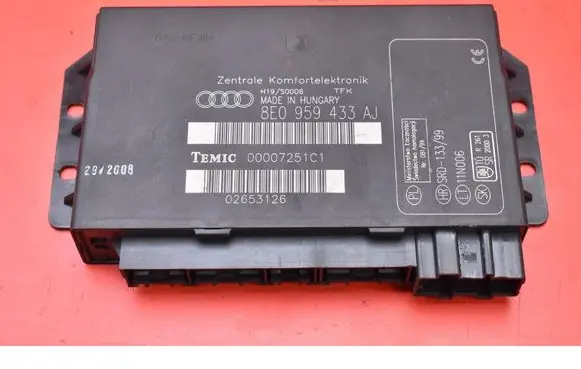 Audi A4 S4 B6 8E 8H Comfort/convenience module 8E0959433AJ