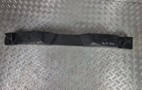 Front bumper foam support bar
