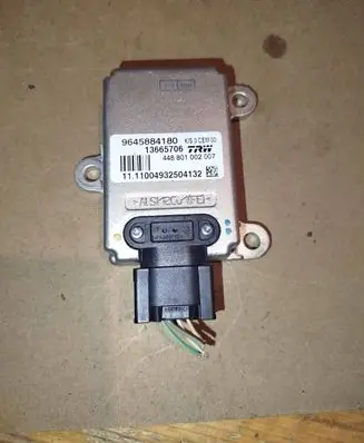Peugeot 407 ESP acceleration yaw rate sensor 9645884180 13665706 448801002007
