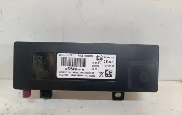Citroen C4 Grand Picasso SOS control module 9822883080 503551122226 20161121