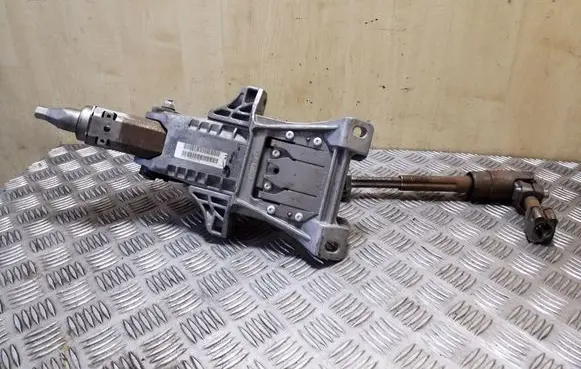 Steering wheel axle