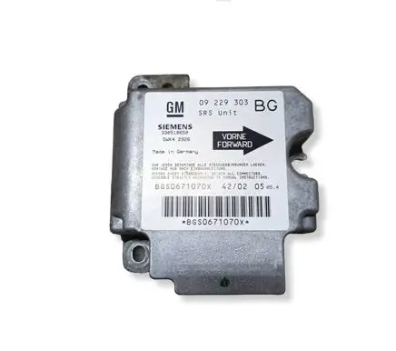 Opel Zafira A Airbag control unit/module 09229303 330518650 5WK42926