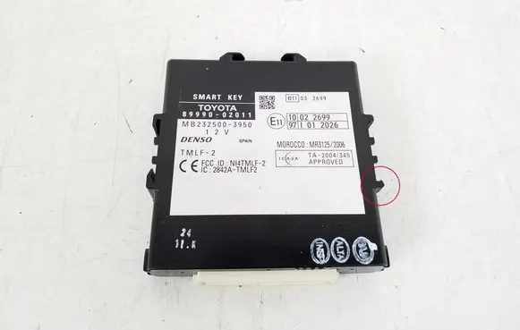 Toyota Auris 150 Other control units/modules 89990-02011