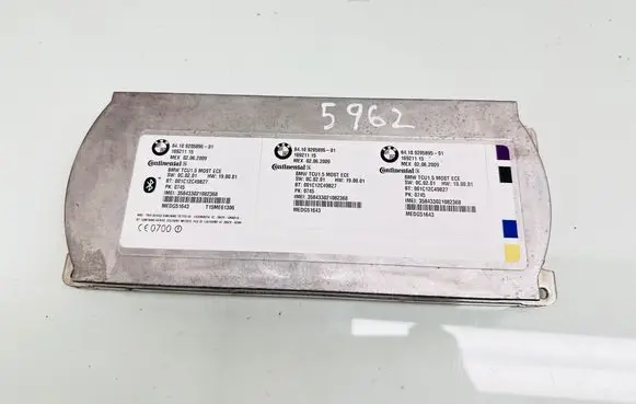 BMW 3 E90 E91 Bluetooth control unit module 9205895