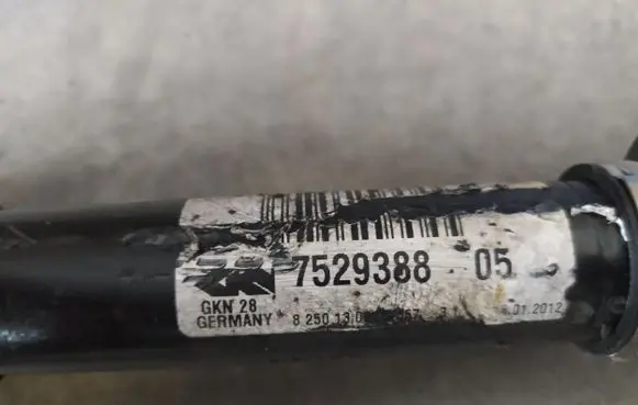 BMW 3 E90 E91 Front driveshaft 7529388