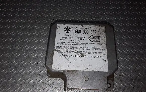 Volkswagen Sharan Airbag control unit/module 6N0909603 5WK4137