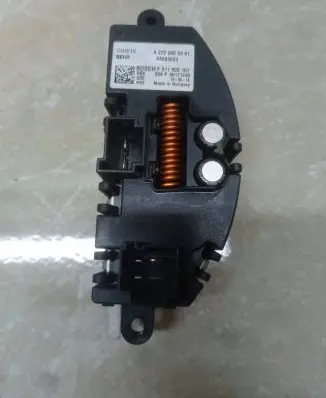 Mercedes-Benz S W222 Heater blower motor/fan resistor A2229060301 X8883003 8P00171240